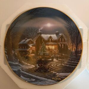 Terry Redlin “And Crown Thy Good with Brotherhood” numbered Decorative Plate